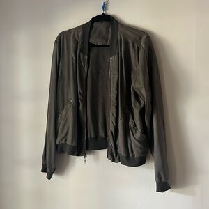 Bella Dahl size L bomber jacket.
